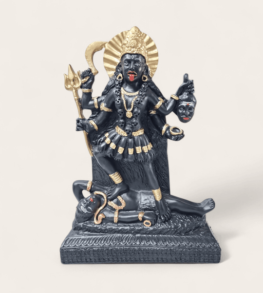 Black Resin Kali Murthi (33 cm)