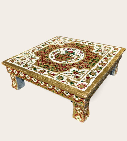 Gold Kalsa Foil Bedhi/ Bajoth (37cm x 37cm)