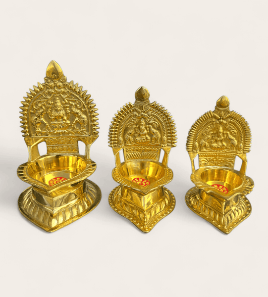 Brass Lakshmi Lamp