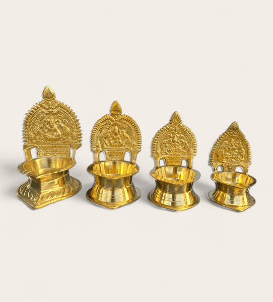 Small Brass Lakshmi Lamp