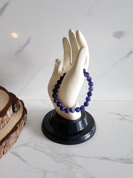 Lapis Lazuli Crystal Gemstone Bracelet