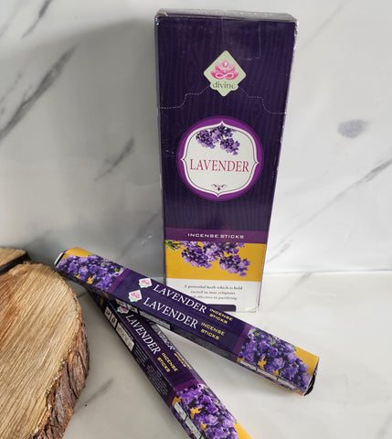 Divine Lavender Incense Sticks