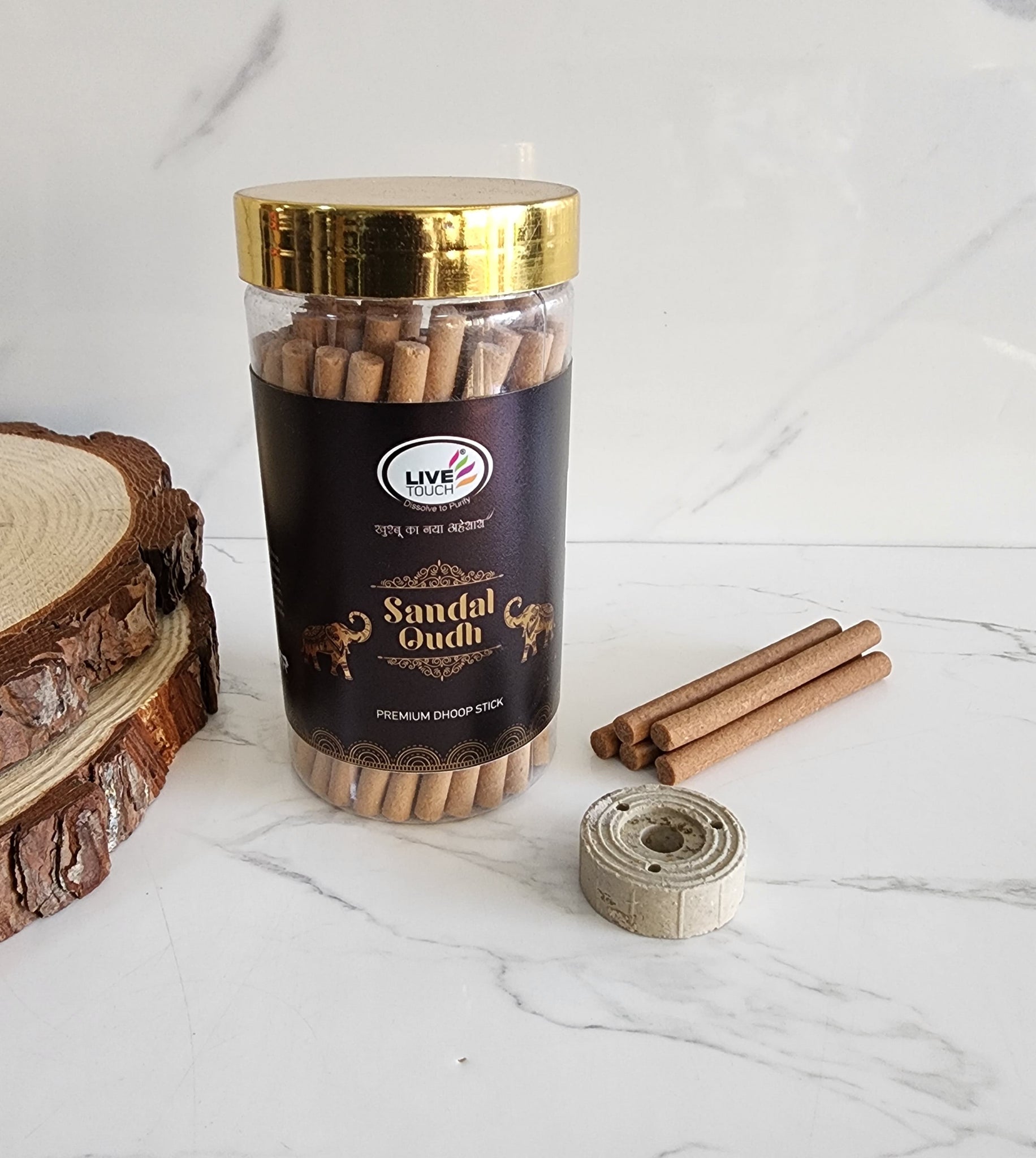 Live Touch Sandal Oudh Dhoop Sticks