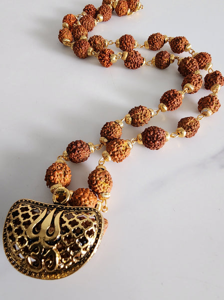 Rudraksha Trishul Aum Mala