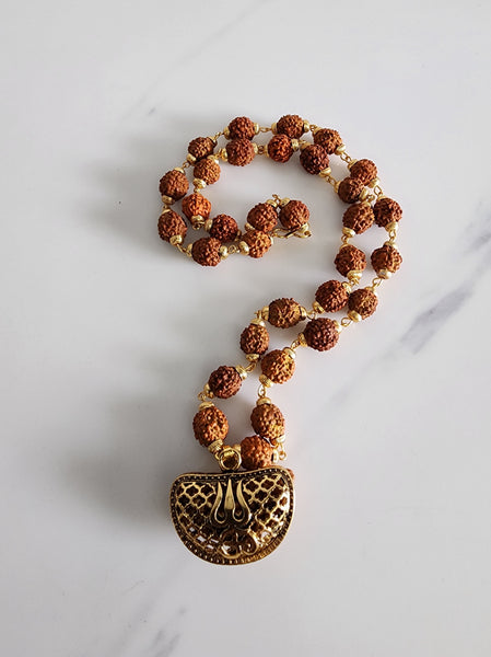 Rudraksha Trishul Aum Mala