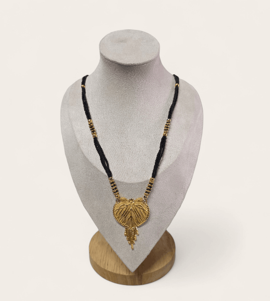 Gold and Black Bead Mangal Sutra
