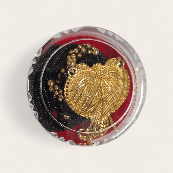 Gold and Black Bead Mangal Sutra