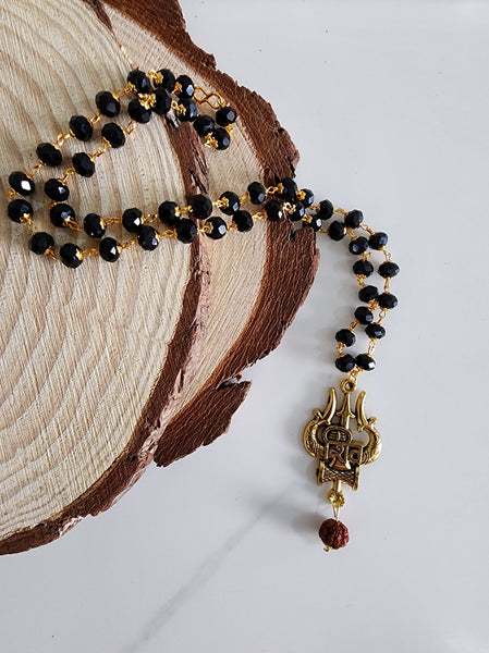 Black Bead Mangal Sutra with Pendant