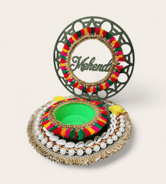 Round Mendhi Stand - Style 2