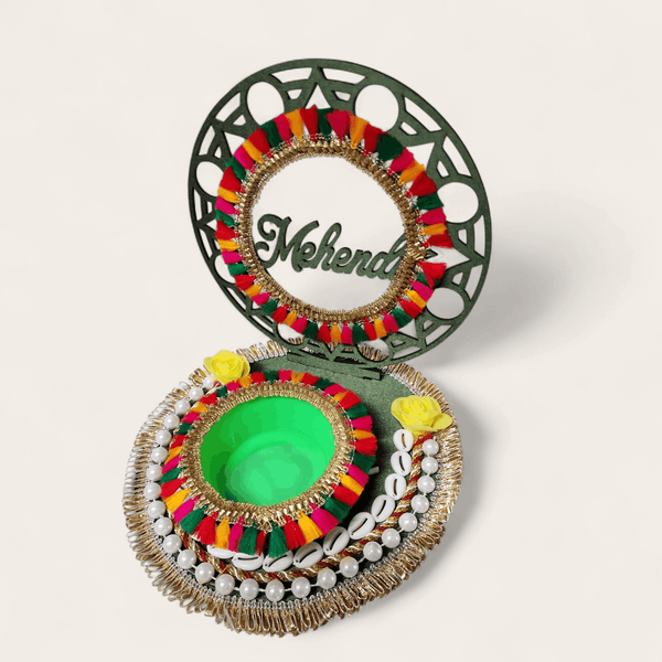 Round Mendhi Stand - Style 2