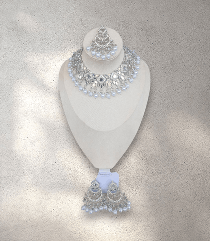 Silver Mirror Soft Jewellery Set