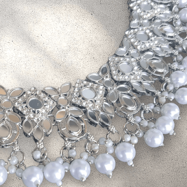 Silver Mirror Soft Jewellery Set