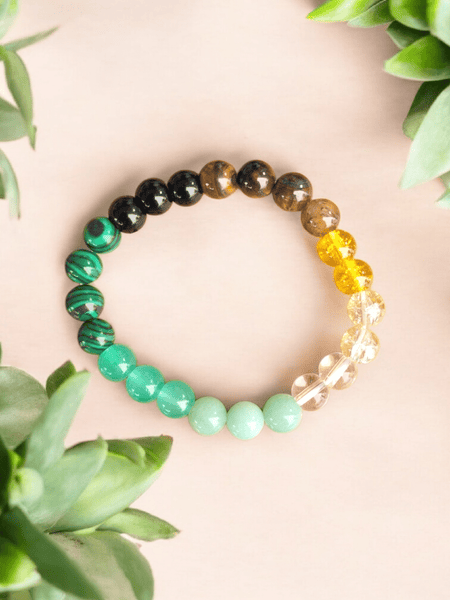 Money/Wealth Crystal Bracelet