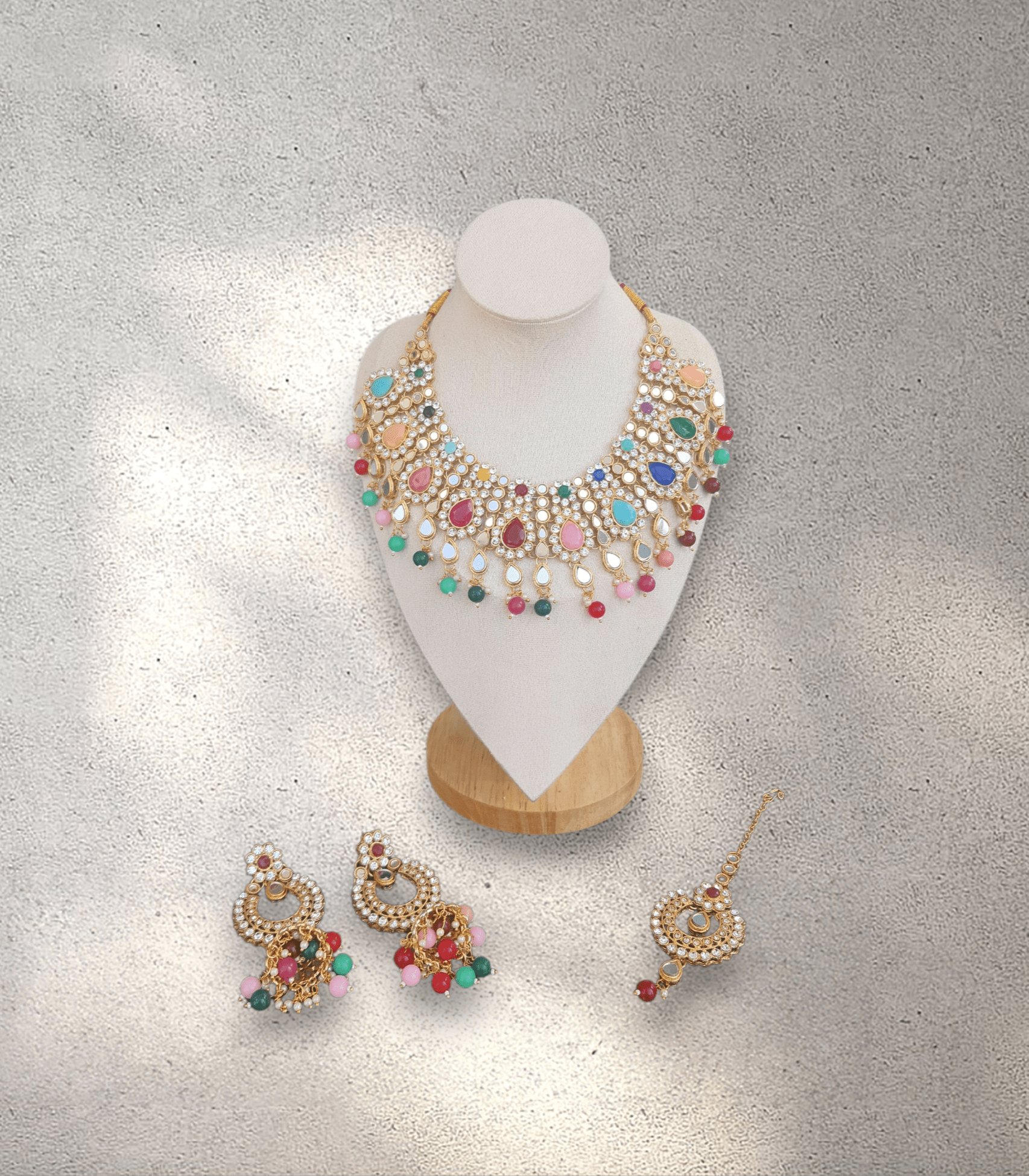 Multi-Colour Soft Jewellery Set - Style 2