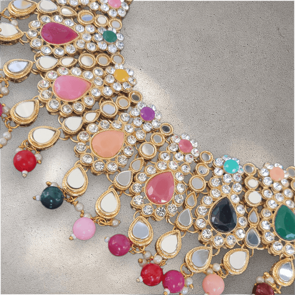 Multi-Colour Soft Jewellery Set - Style 3