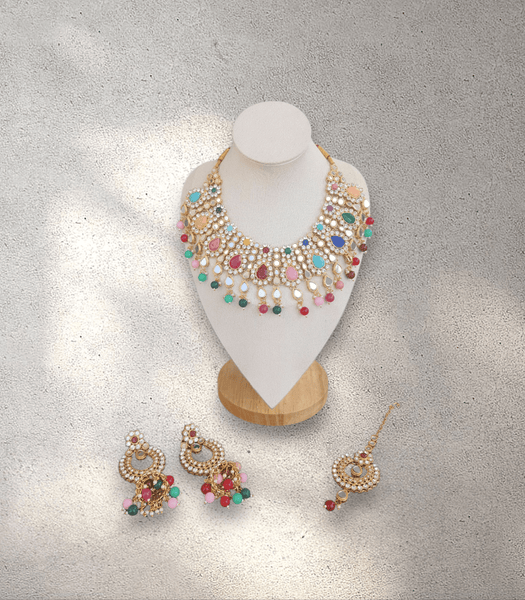 Multi-Colour Soft Jewellery Set - Style 2