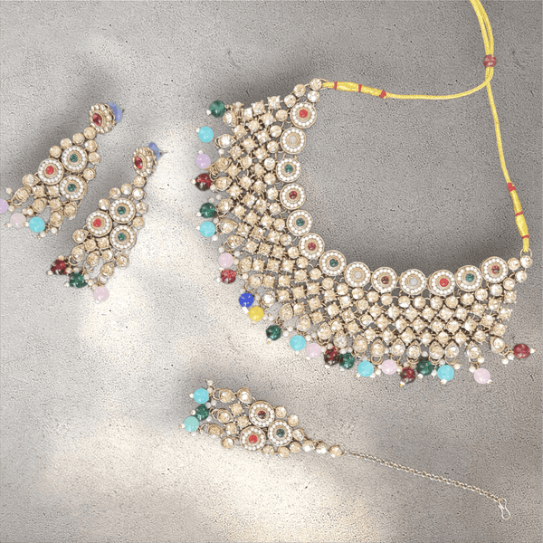 Multi-Colour Soft Jewellery Set - Style 1