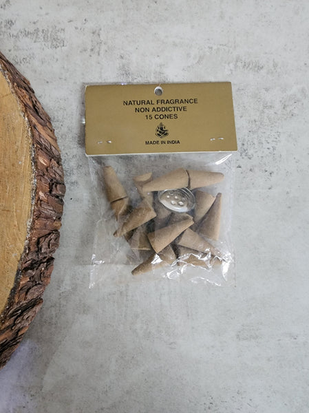 Natural Scents Nag Champa Incense Cones
