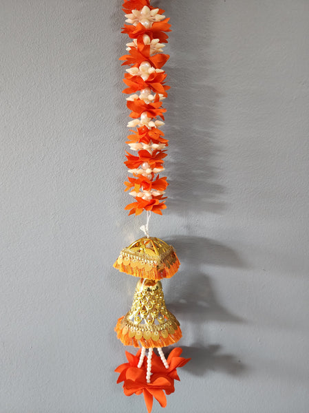Orange Flower Garland (90 cm)
