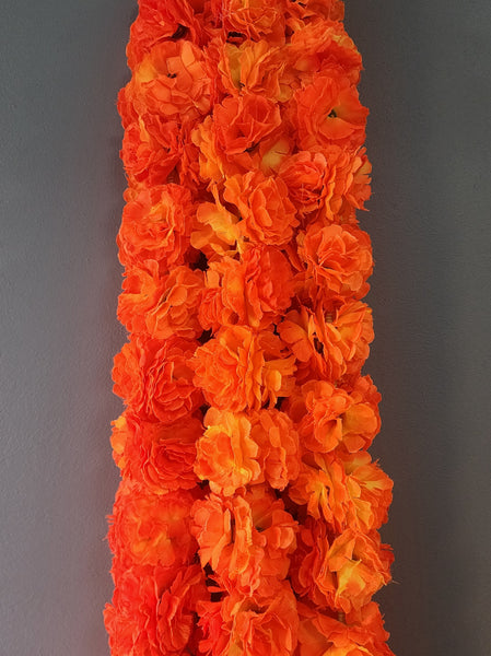 Orange Marigold Flower Garland