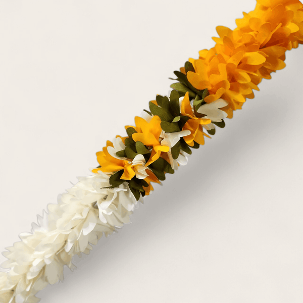 Orange Sunrise Bloom Garland (150 cm)