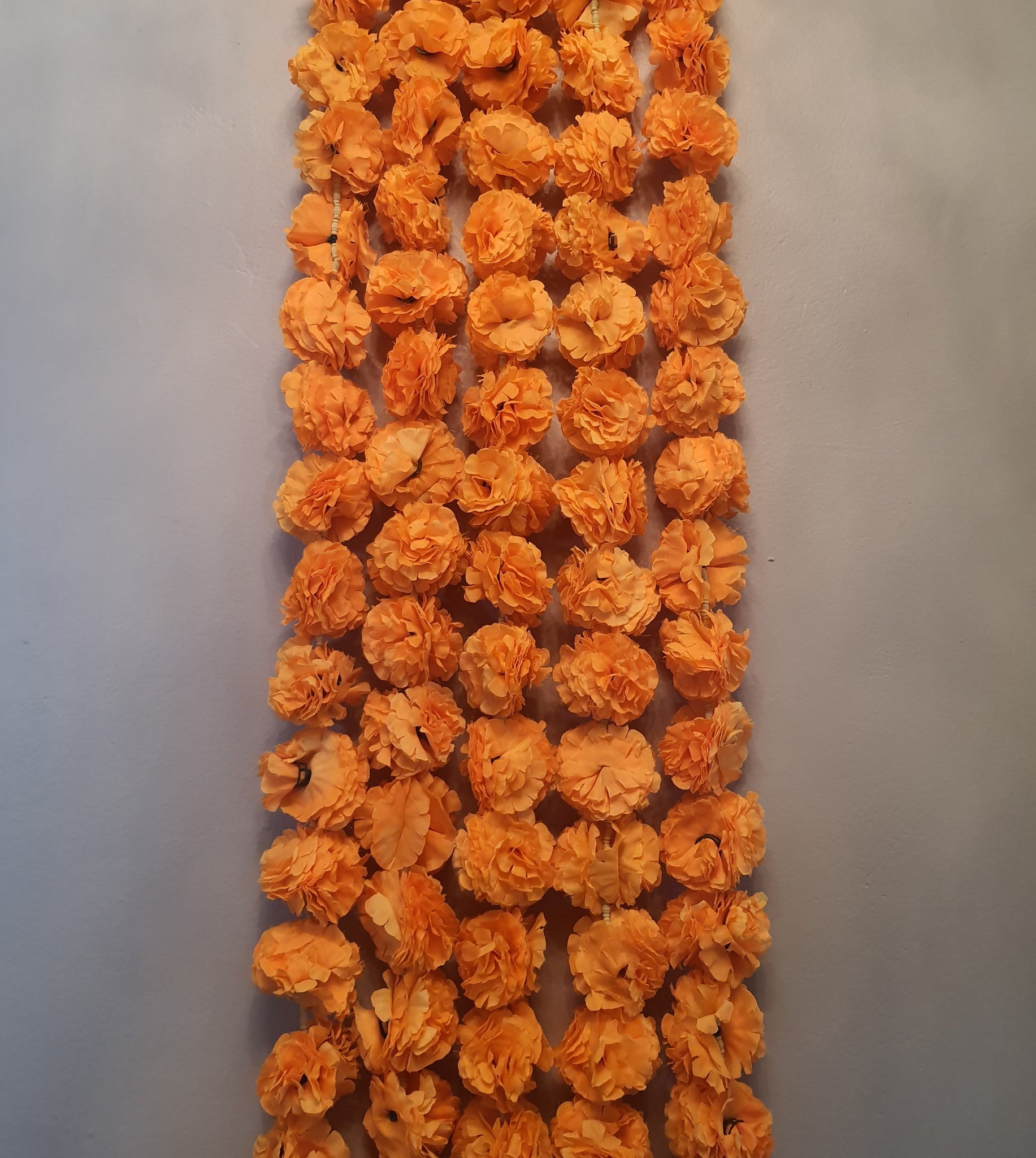 Orange Marigold Flower Garland