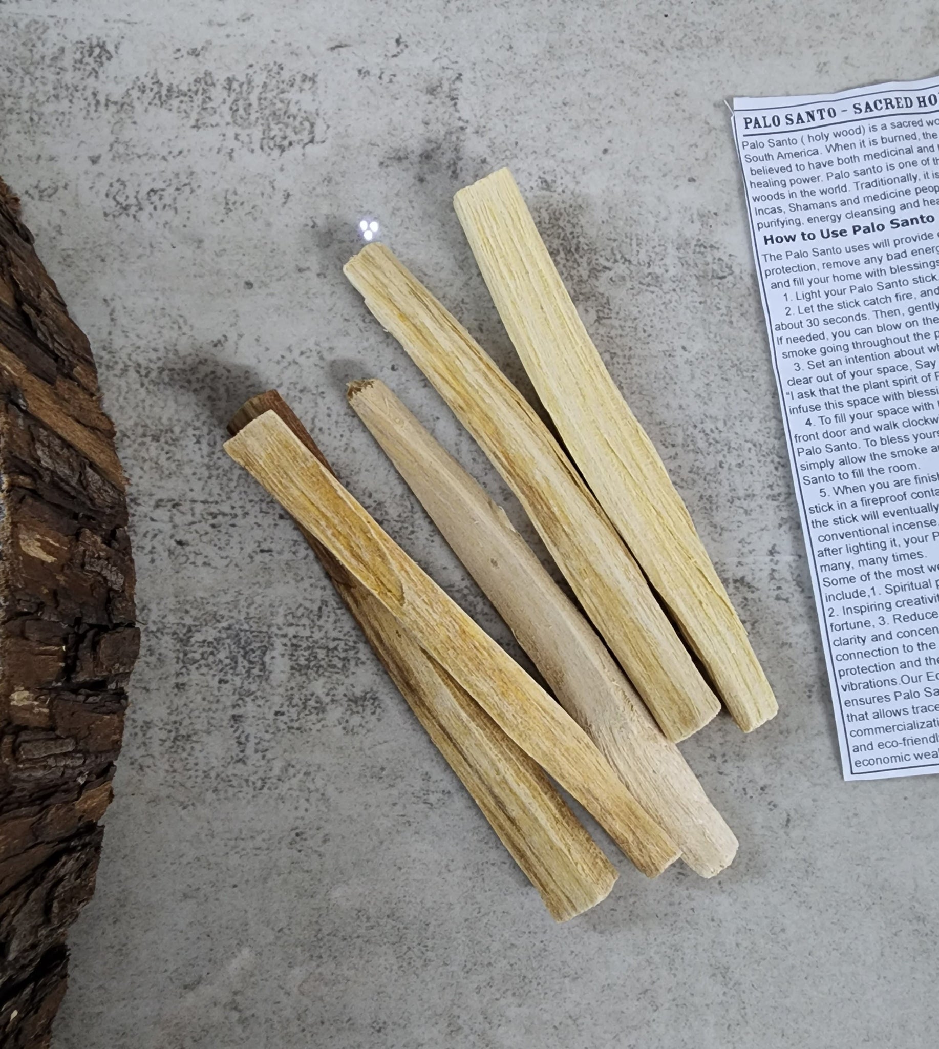 Palo Santo Sticks (Holy Wood) – Pack of 5
