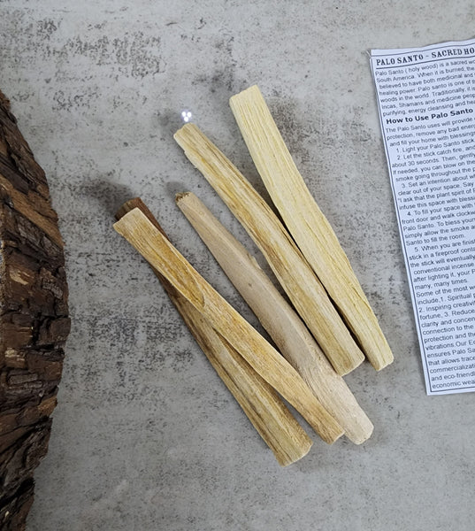 Palo Santo Sticks (Holy Wood) – Pack of 5
