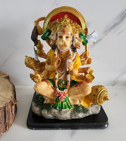 5 Head Hanuman Baba Murthi (Panchmukhi Hanuman)