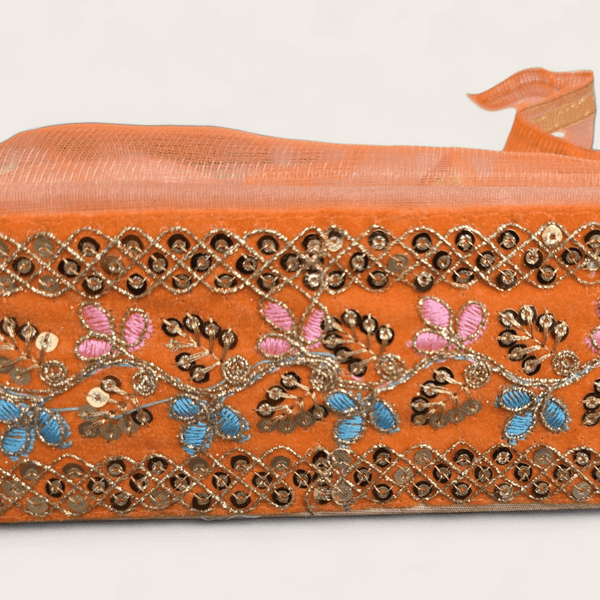 Peach Sequin Gift Box - Set of 3