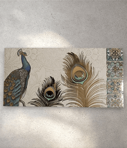 Blue Peacock Envelope (Pack of 10)