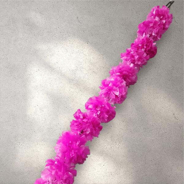 Pink Marigold Garland (1.4 m)