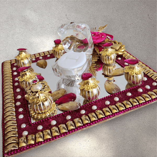 Pink Ring Tray