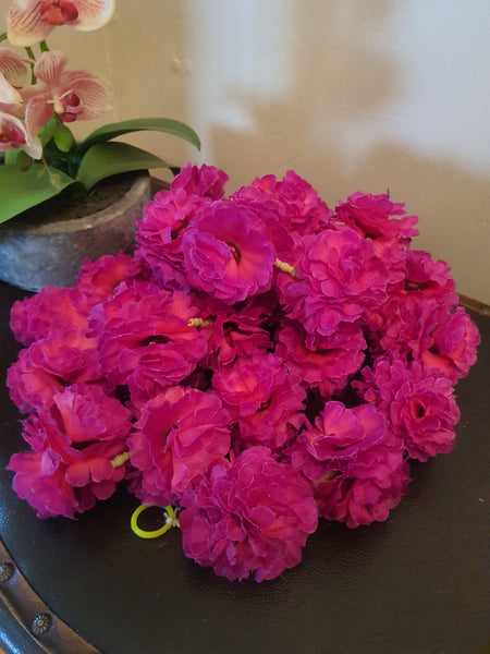 Pink Marigold Flower Garland