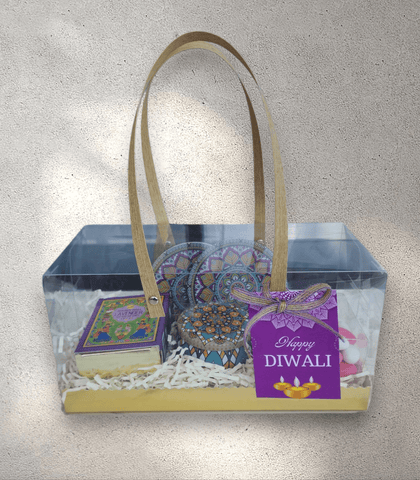 Purple Mandala Aura Diwali Gift Set