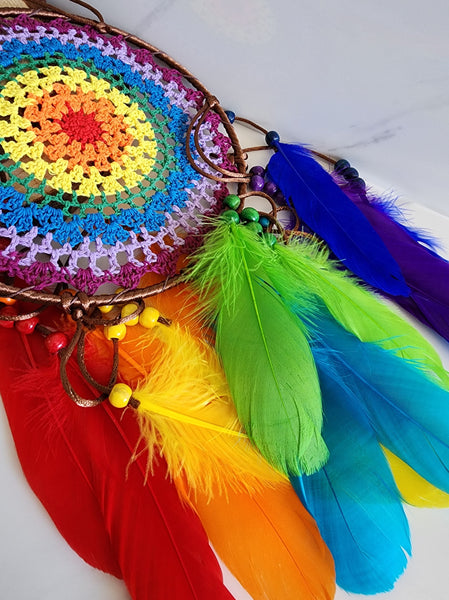 Rainbow Dream Catcher