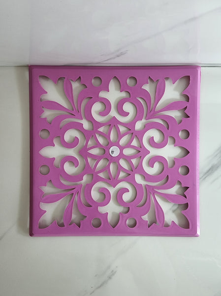 Square Rangoli Stencil