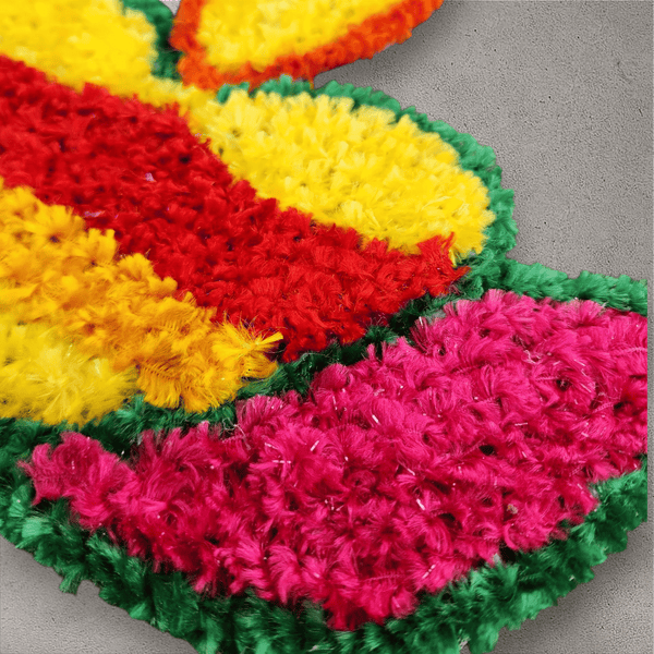 Diya Material Rangoli Mat