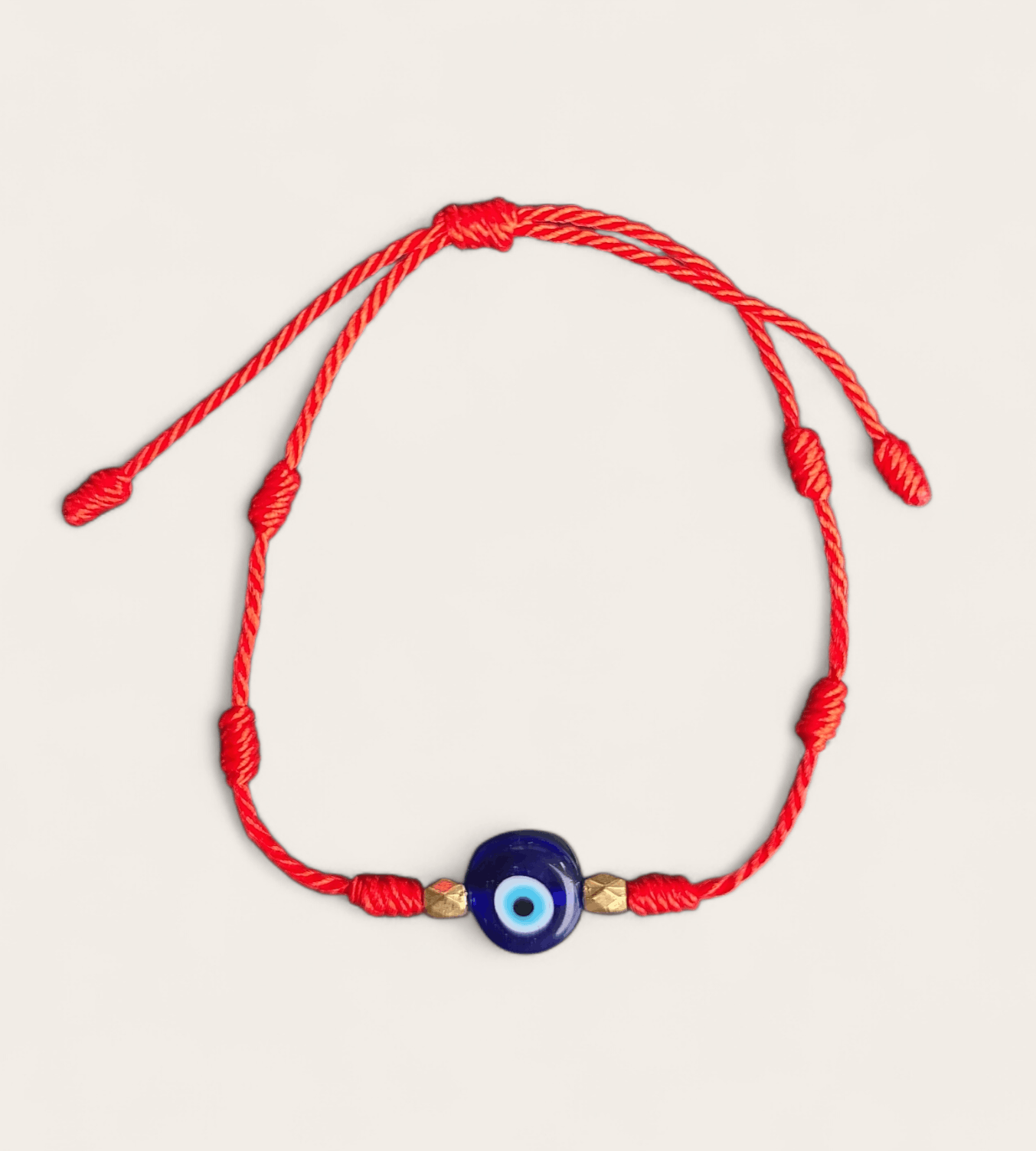 Red Evil Eye Adjustable String – The Guru's Hut