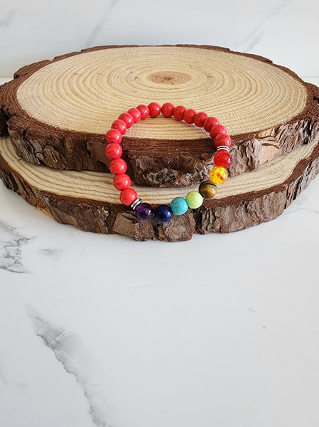 Red Jasper Chakra Bracelet