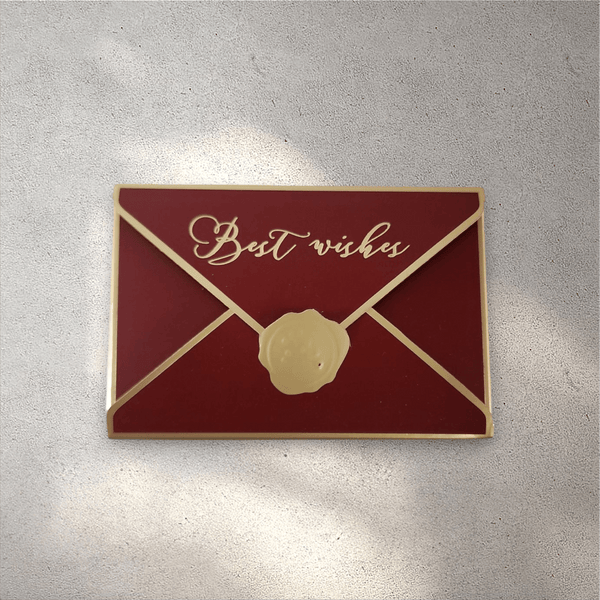 Red "Save The Date" Souvenir Box