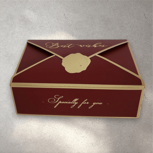 Red "Save The Date" Souvenir Box