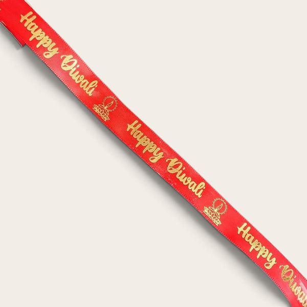 Happy Diwali Gift Ribbon (10 m)