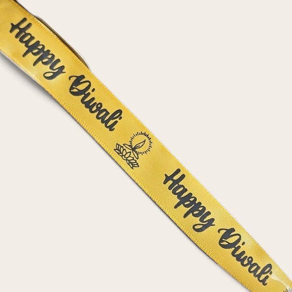 Happy Diwali Gift Ribbon (10 m)
