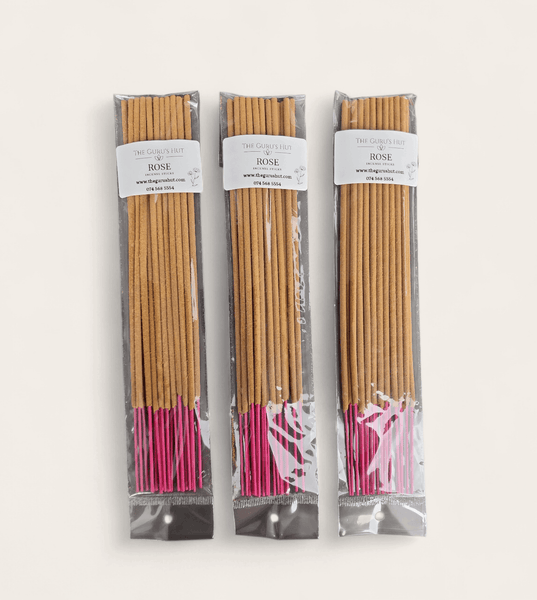 The Guru's Hut Rose Incense Sticks