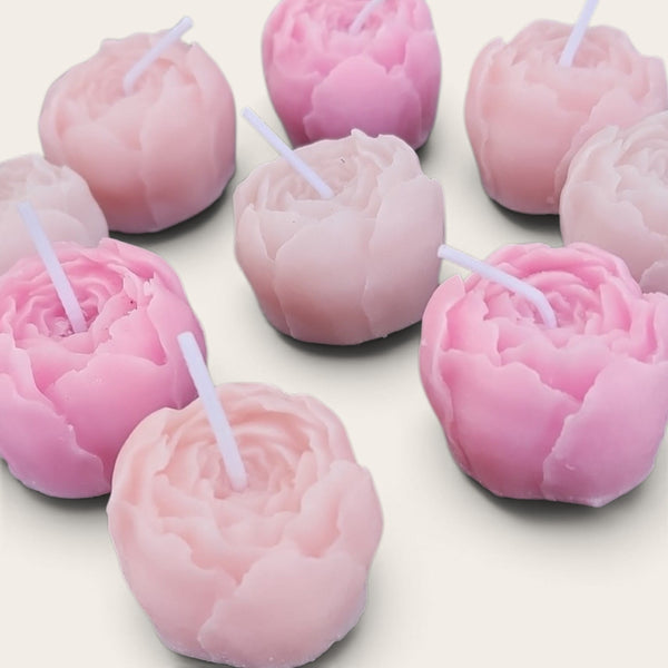 Shades of Pink Rose Candle Box