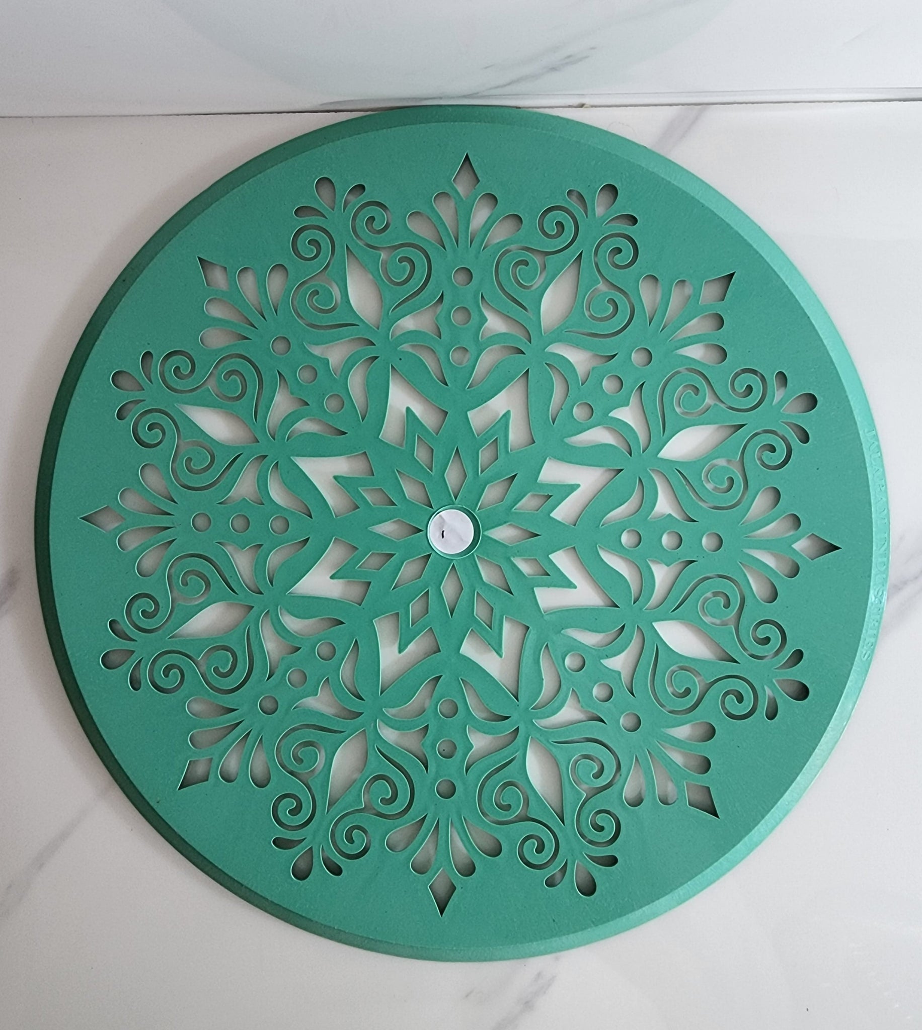 Round Rangoli Stencil