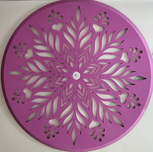 Round Rangoli Stencil