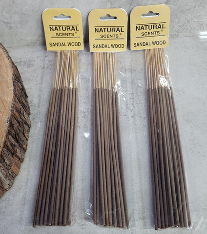 Natural Scents Sandalwood Incense Sticks