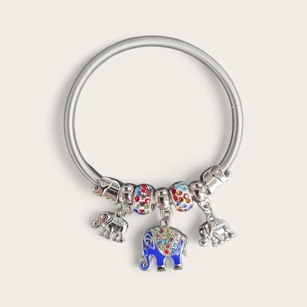 Elephant Charm Bracelet